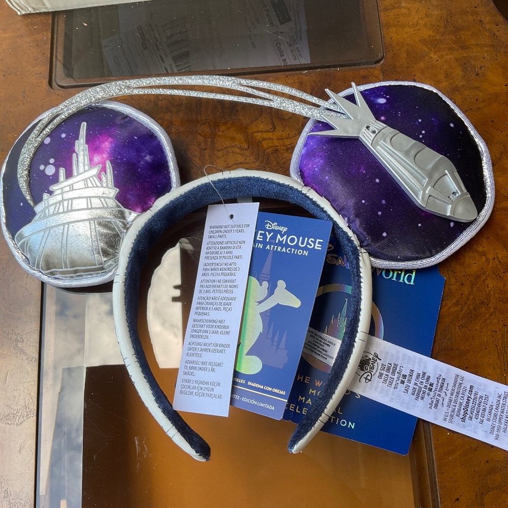Disney Mickey space mountain ears